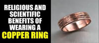 Scientific benefit of wearing a Copper Ring!!!
